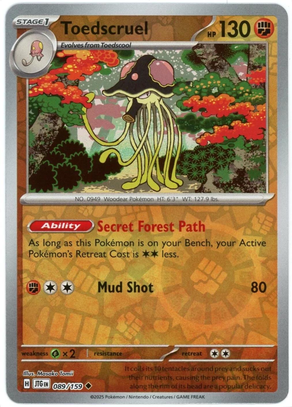 Toedscruel 089/159 Reverse Holo