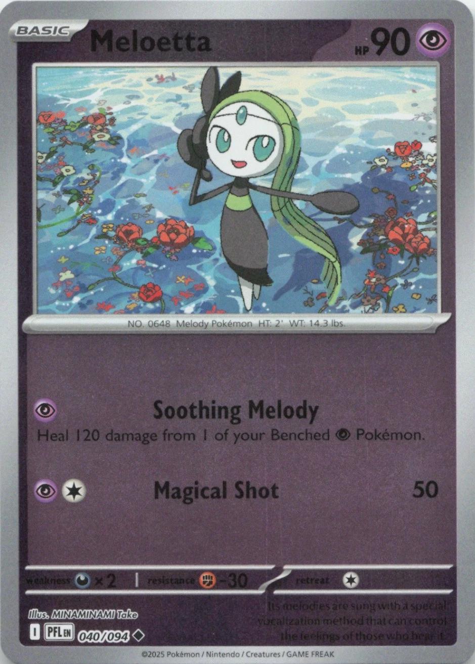 Meloetta 040/094 Reverse Holo