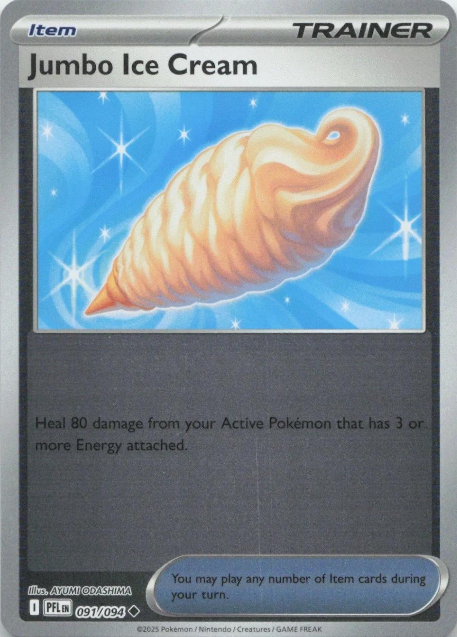 Jumbo Ice Cream 091/094 Reverse Holo