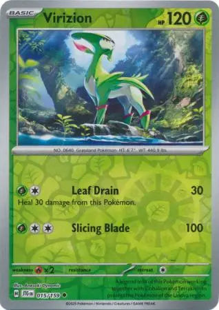Virizion 015/159 Reverse Holo