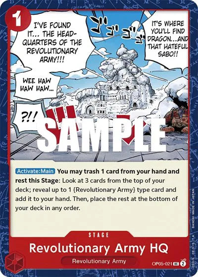 Revolutionary Army HQ OP05-021