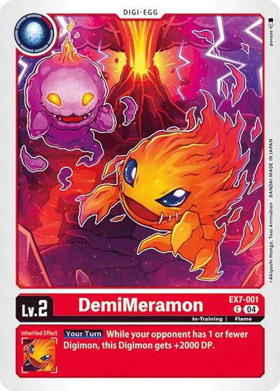 DemiMeramon EX7-001