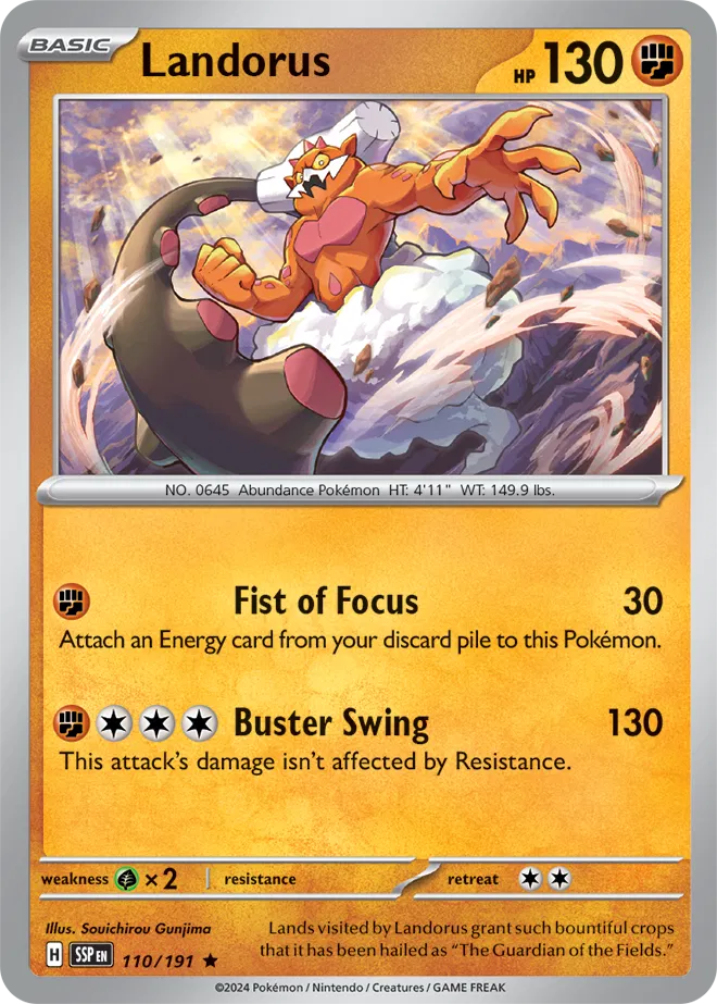 Landorus 110/191 Holo