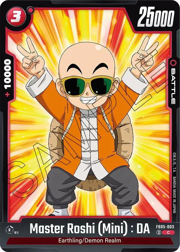 Master Roshi (Mini): DA FB05-003