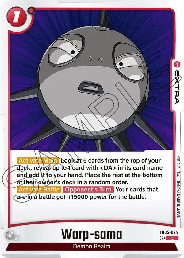 Warp-sama FB05-024