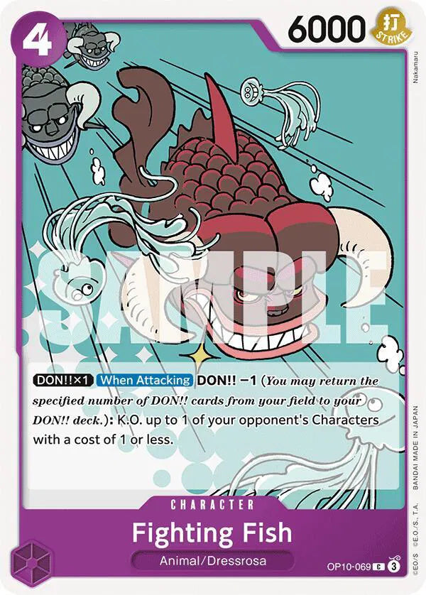 Fighting Fish OP10-069