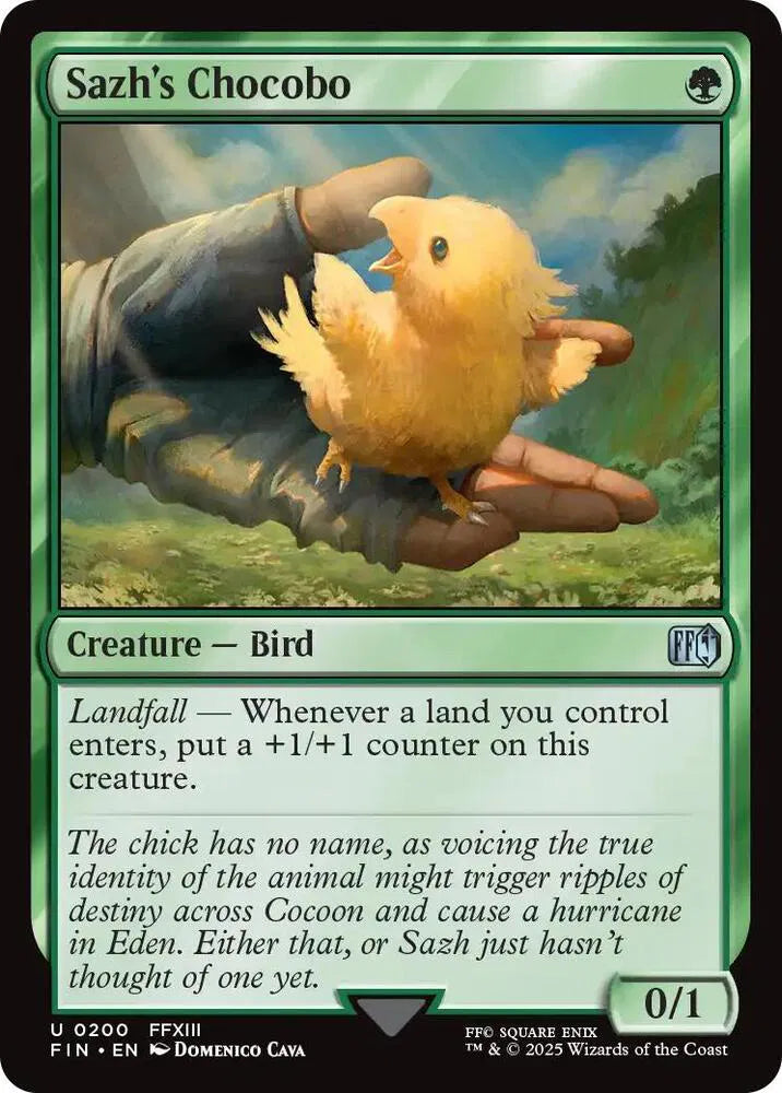Sazh's Chocobo 200