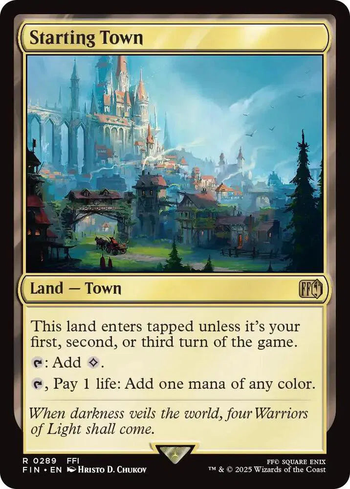 Starting Town 289