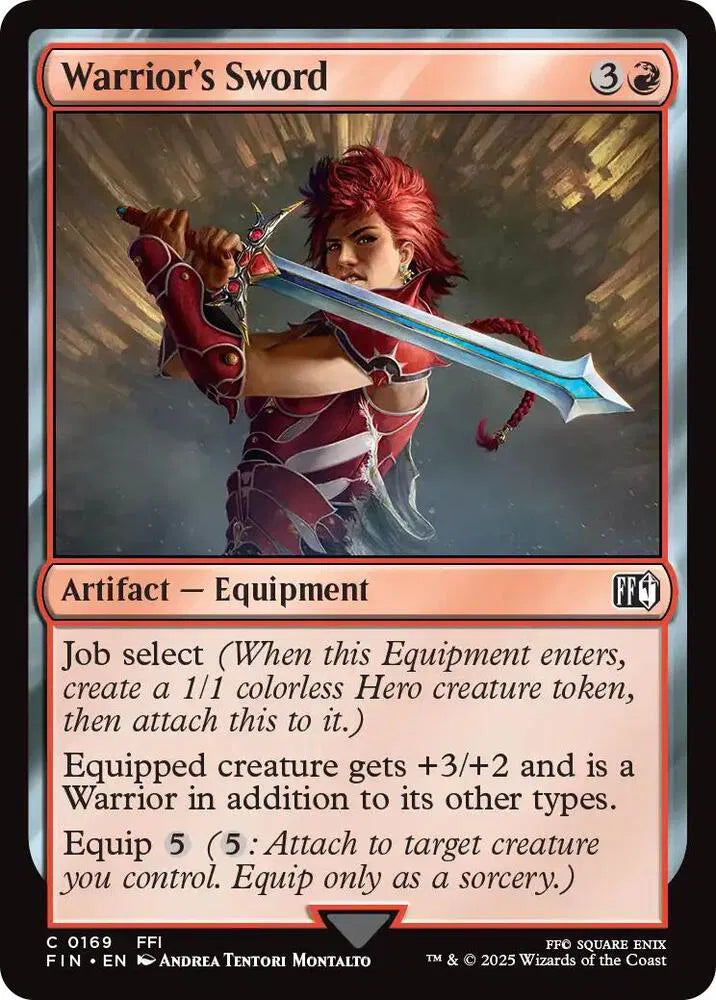 Warrior's Sword 169 Foil