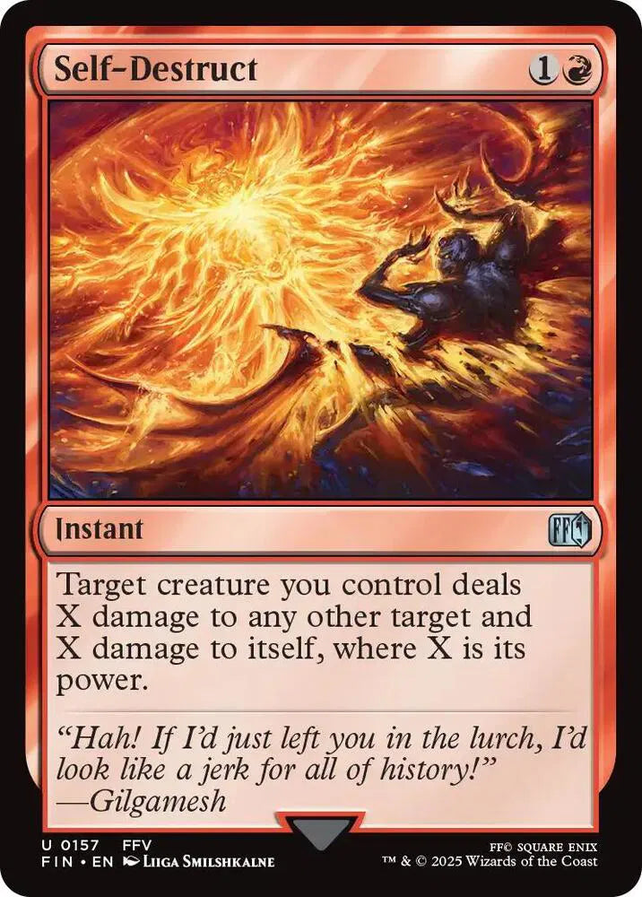 Self-Destruct 157