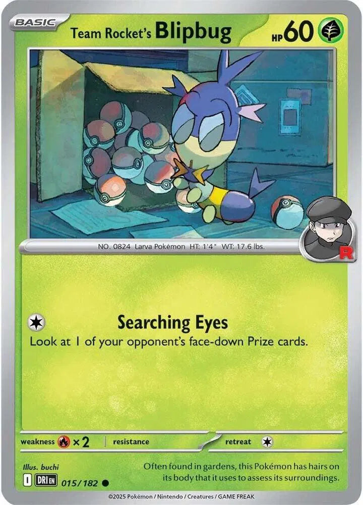 Team Rocket's Blipbug 015/182