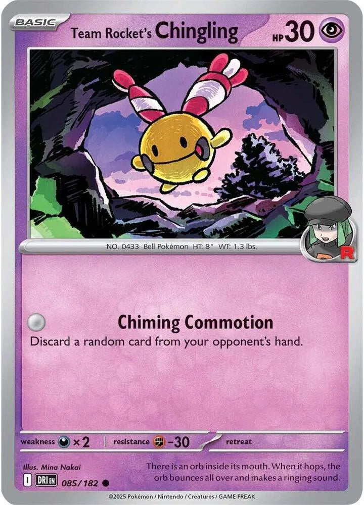 Team Rocket's Chingling 085/182