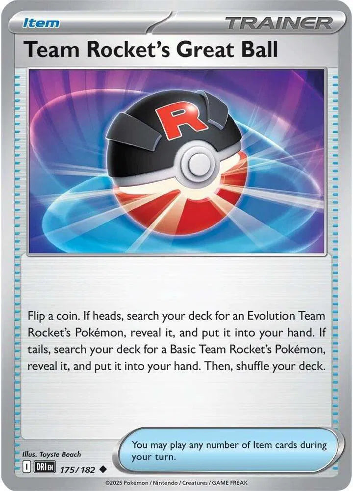 Team Rocket's Great Ball 175/182