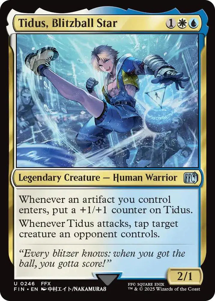 Tidus, Blitzball Star 246