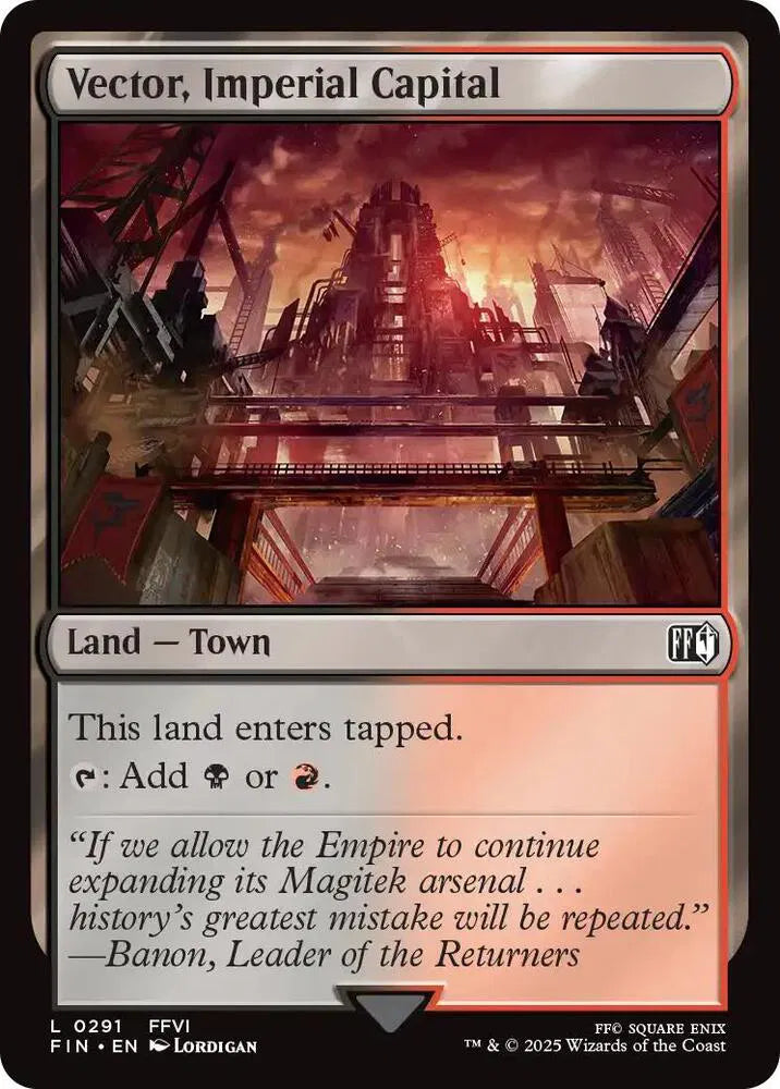 Vector, Imperial Capital 291 Foil
