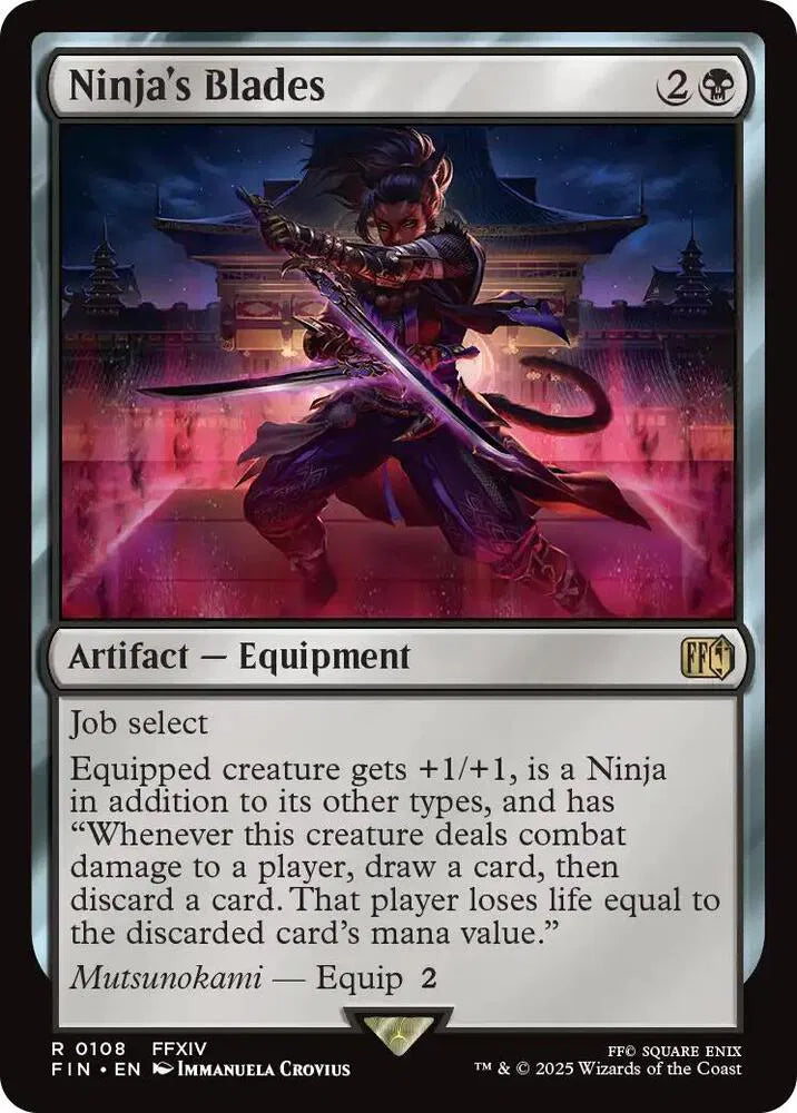 Ninja's Blades 108
