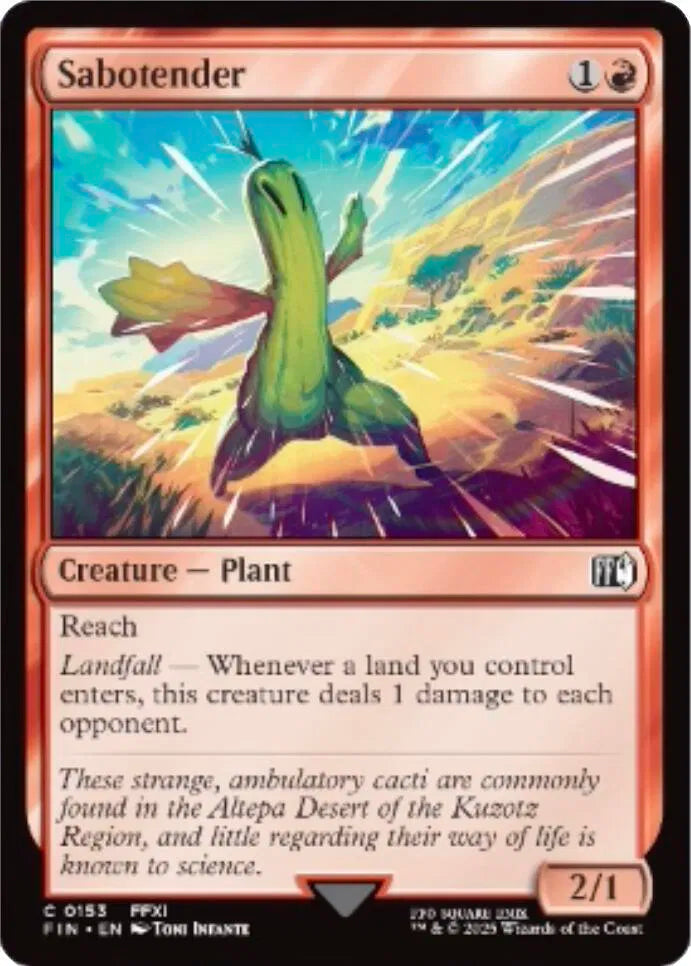 Sabotender 153 Foil