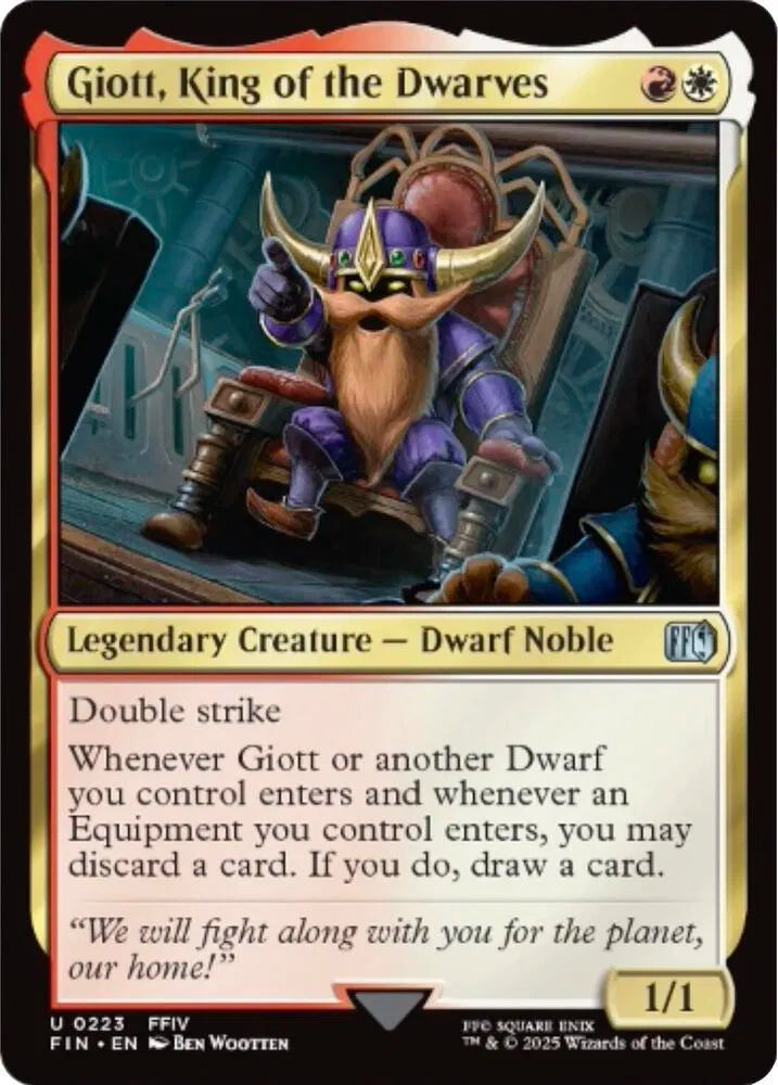 Giott, King of the Dwarves 223