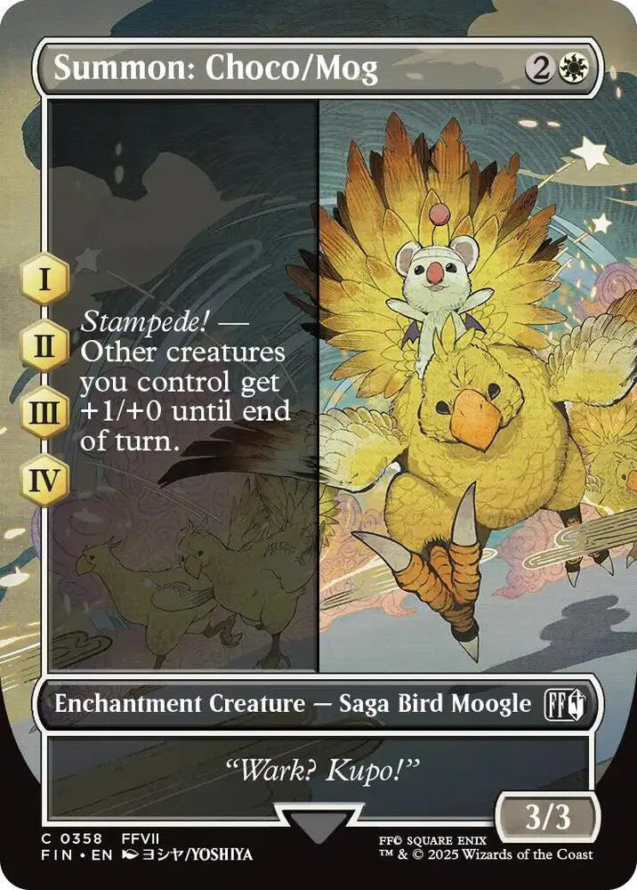 Summon: Choco/Mog (Borderless) 358