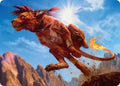 Red XIII, Proud Warrior Art Card 30