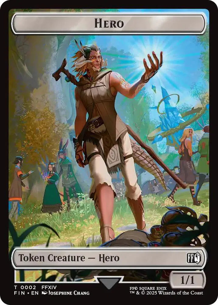 Hero (0002) // Treasure Double-Sided Token