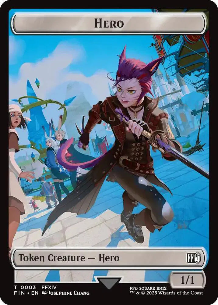 Hero (0003) // Treasure Double-Sided Token