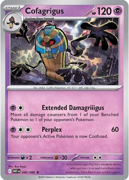 Cofagrigus  040/086 Holo