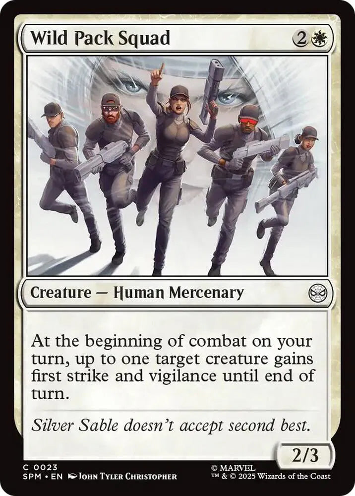 Wild Pack Squad 23