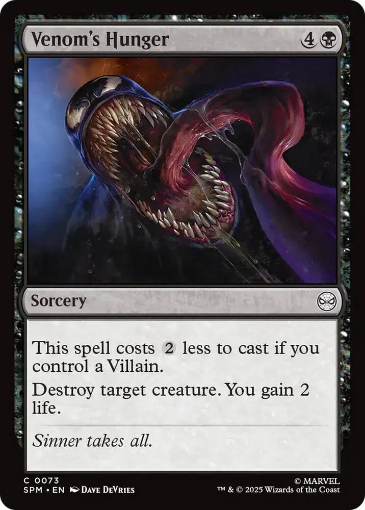 Venom's Hunger 73