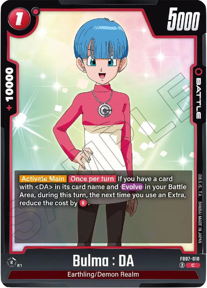 Bulma : DA FB07-018