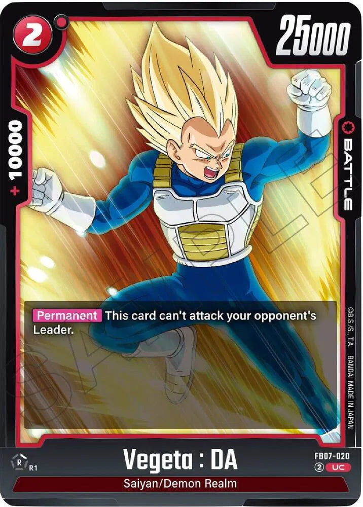 Vegeta: DA FB07-020