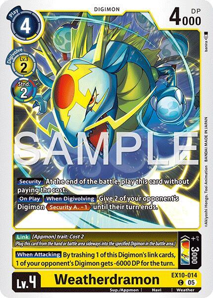 Weatherdramon EX10-014