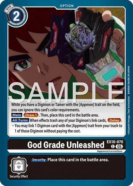 God Grade Unleashed EX10-070