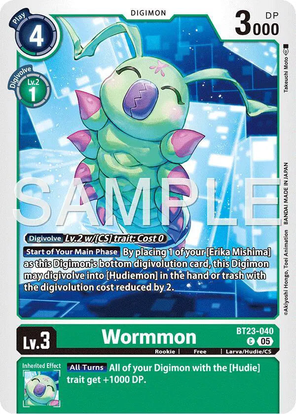 Wormmon BT23-040
