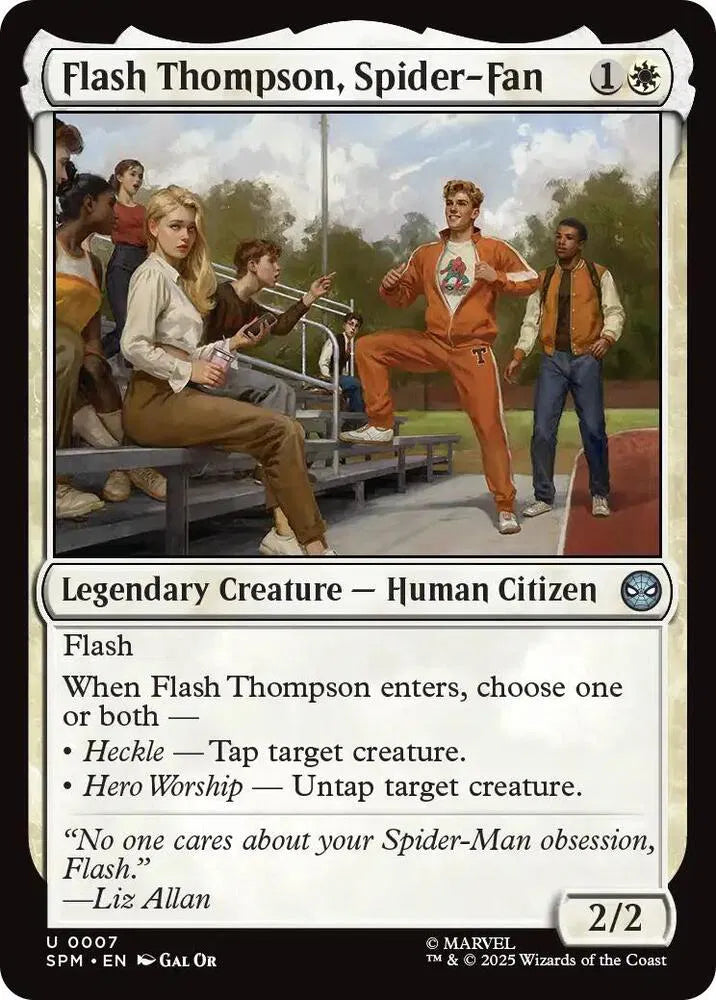 Flash Thompson, Spider-Fan 7