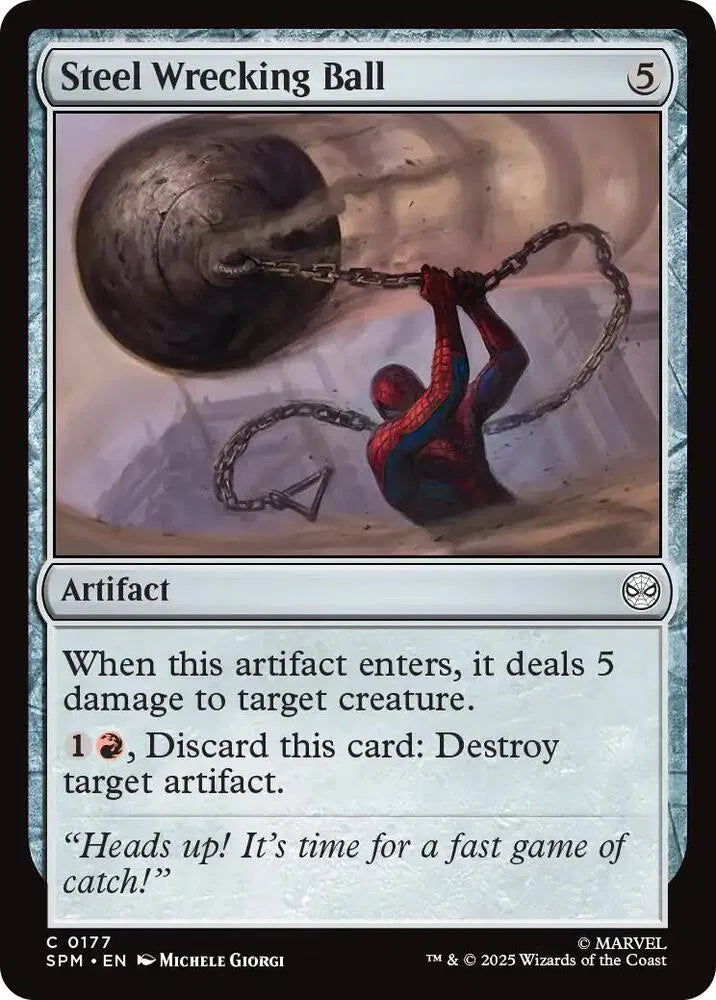 Steel Wrecking Ball 177