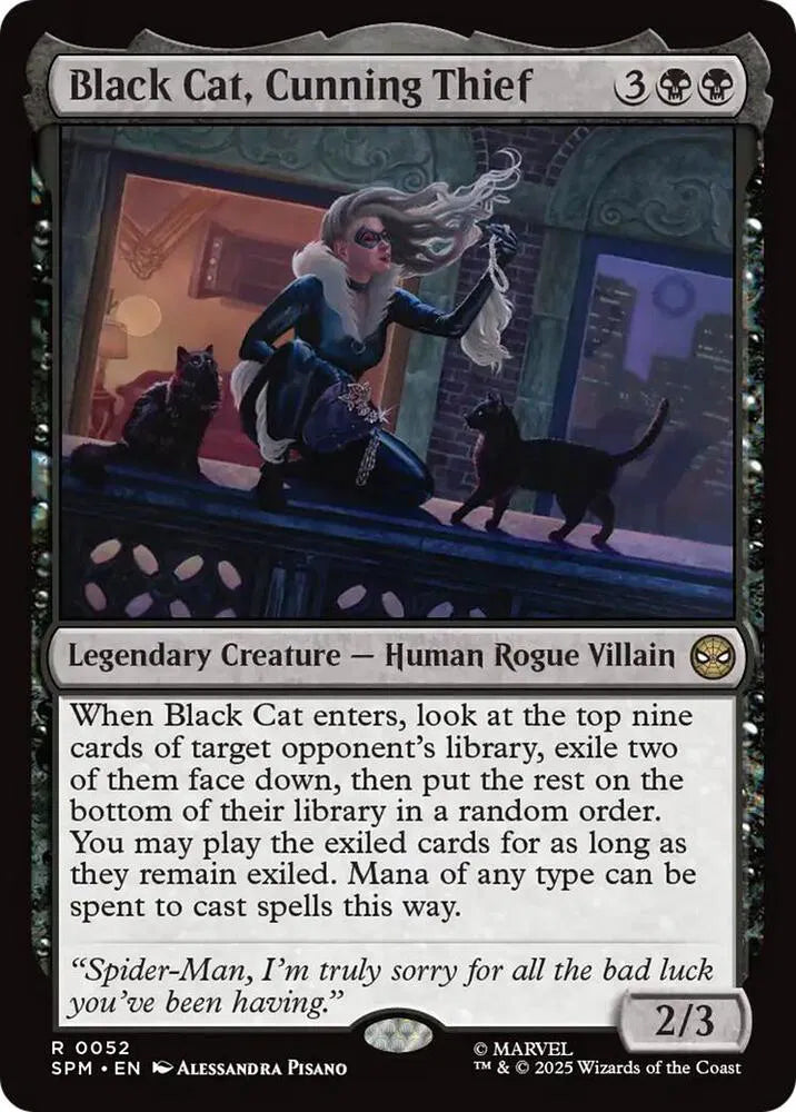 Black Cat, Cunning Thief 52