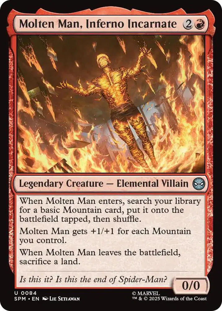 Molten Man, Inferno Incarnate 84