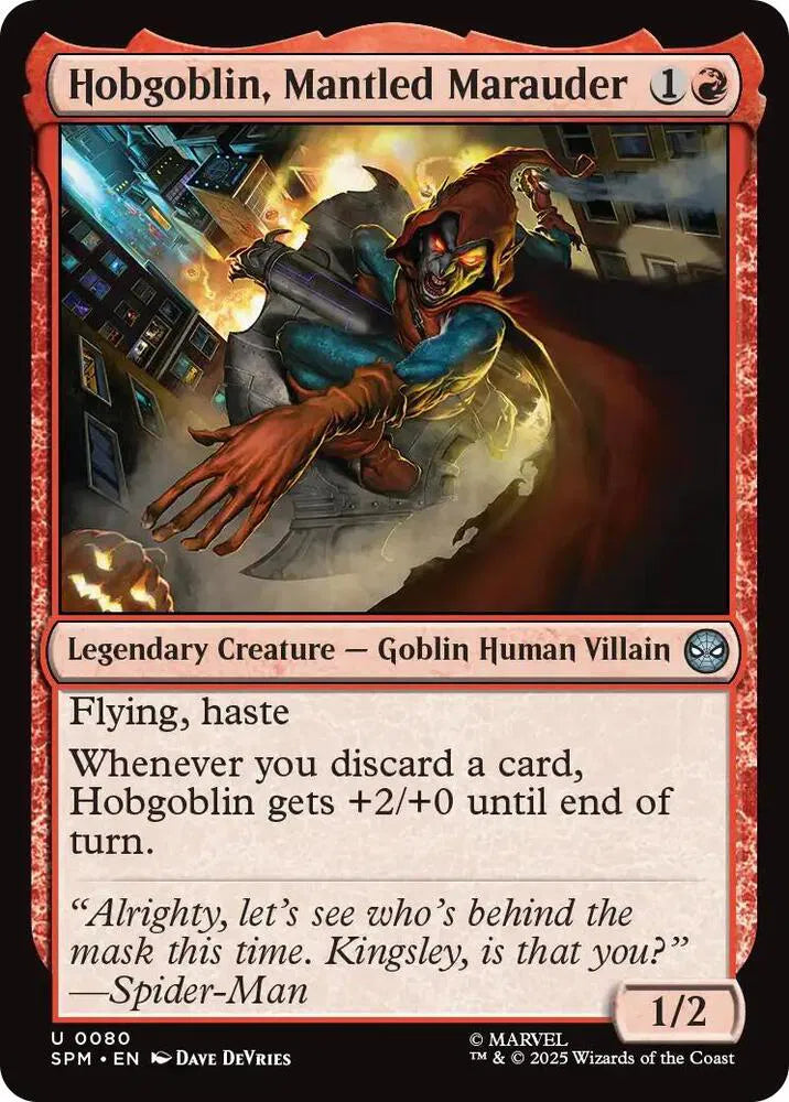 Hobgoblin, Mantled Marauder 80