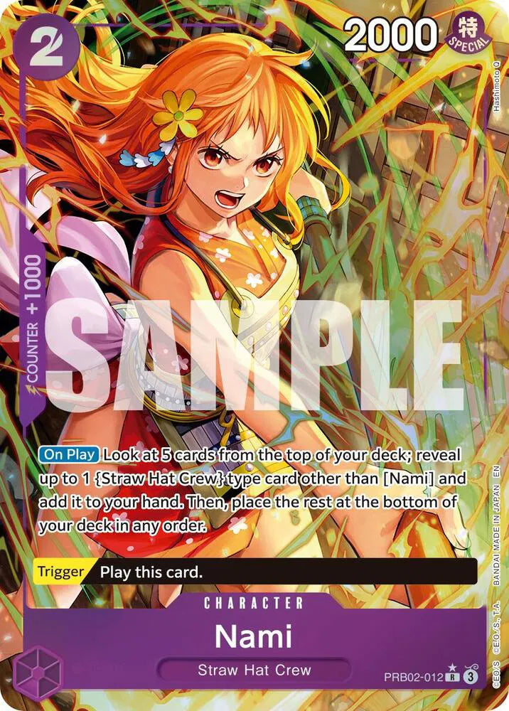Nami (Alternate Art) PRB02-012