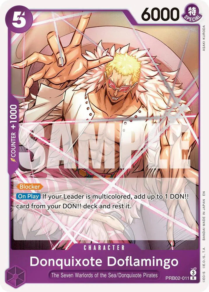 Donquixote Doflamingo PRB02-011 Holo