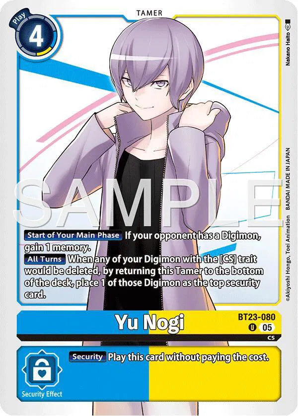 Yu Nogi BT23-080
