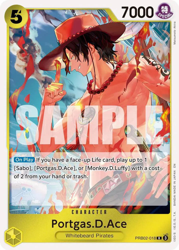 Portgas.D.Ace  PRB02-018