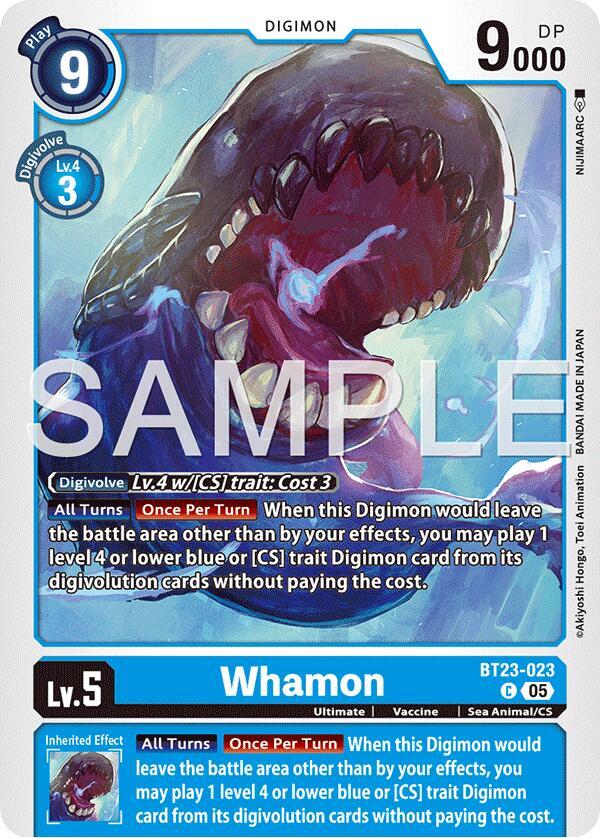 Whamon BT23-023