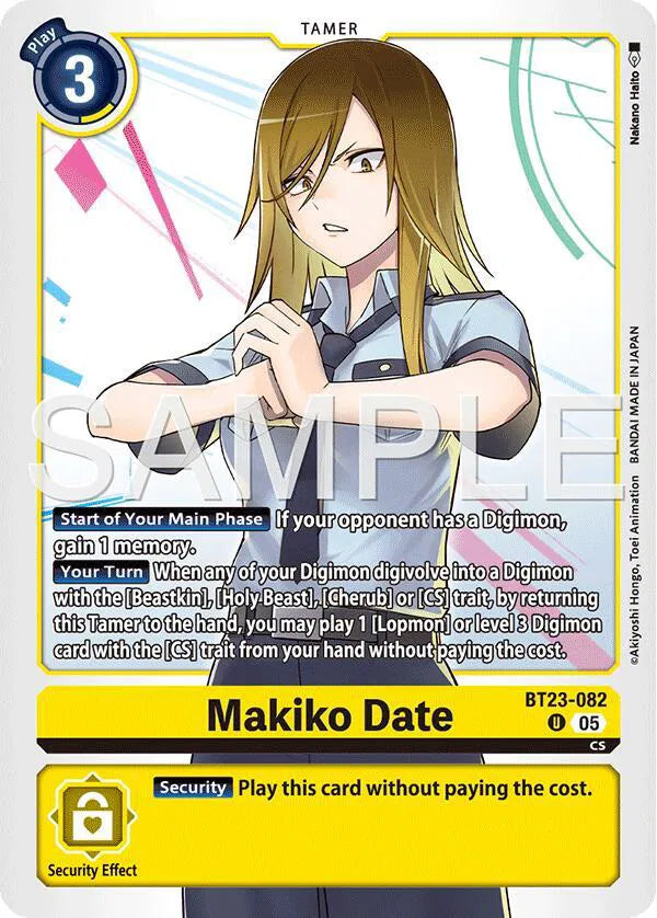 Makiko Date BT23-082