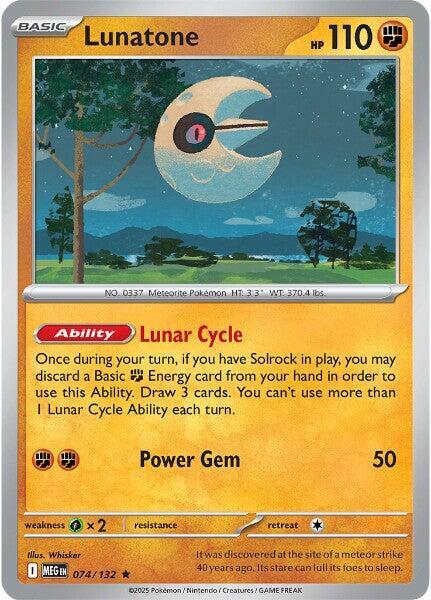 Lunatone 074/132 Holo