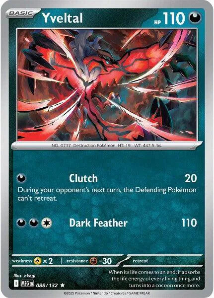 Yveltal 088/132 Holo