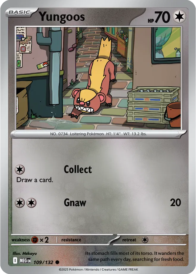 Yungoos 109/132 Reverse Holo