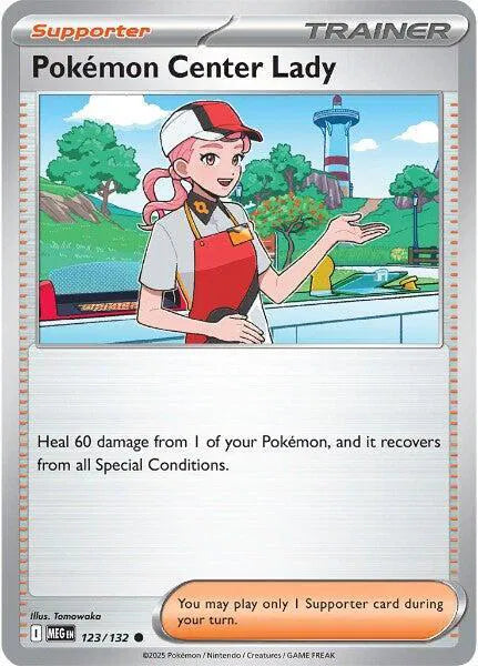 Pokemon Center Lady 123/132