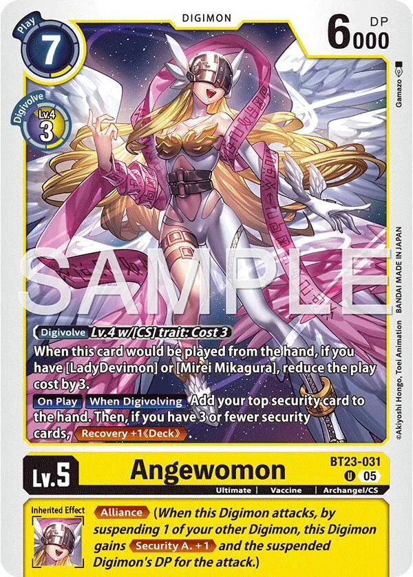 Angewomon BT23-031